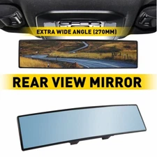 Interior Rear View 270mm Mirror Anti-glare Car Panoramic Convex Wide Angle Glass