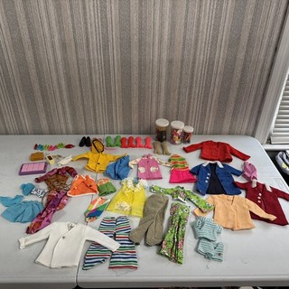 Vintage Fashion Doll Clothes Some Barbie Some Clones /Homemade AS IS