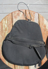 CASHEL TC-WLUX BLACK WESTERN TUSH CUSH 17X16