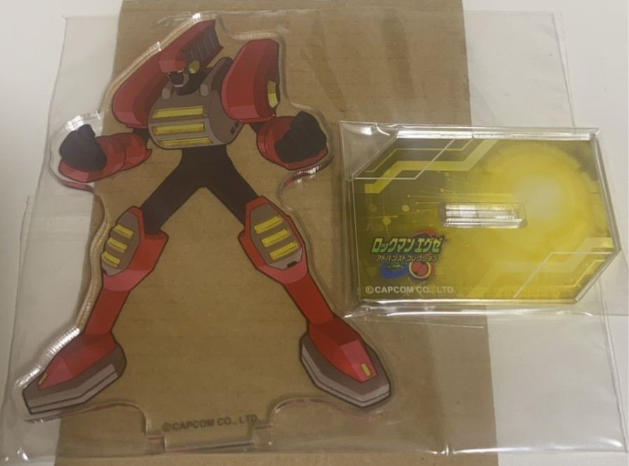 Japanese anime MegaMan NT Warrior Acrylic Stand Blastman