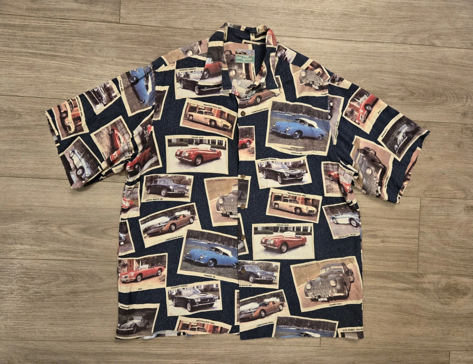 VTG Reyn Spooner Hawaiian Traditional Short Sleeve Shirt Classic Cars Men's XL
Opens in a new window