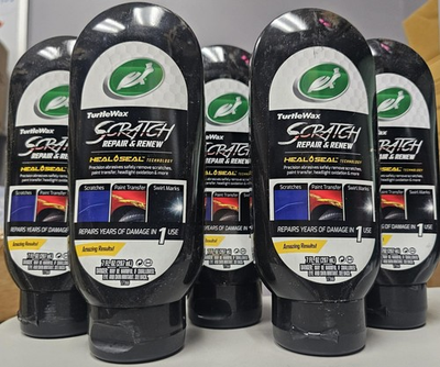 #ad 5X TURTLE WAX 50935 SCRATCH Repair and Renew Heal amp; Seal Technology 7 oz each $44.00