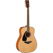 Yamaha FG820L Left Handed Acoustic Guitar Natural