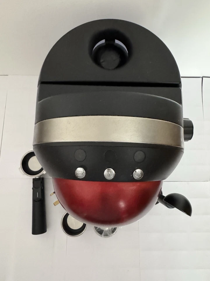 Máquina de café espresso Morphy Richards #172002 Meno con bandeja de goteo y accesorios. Foto 4 de 4