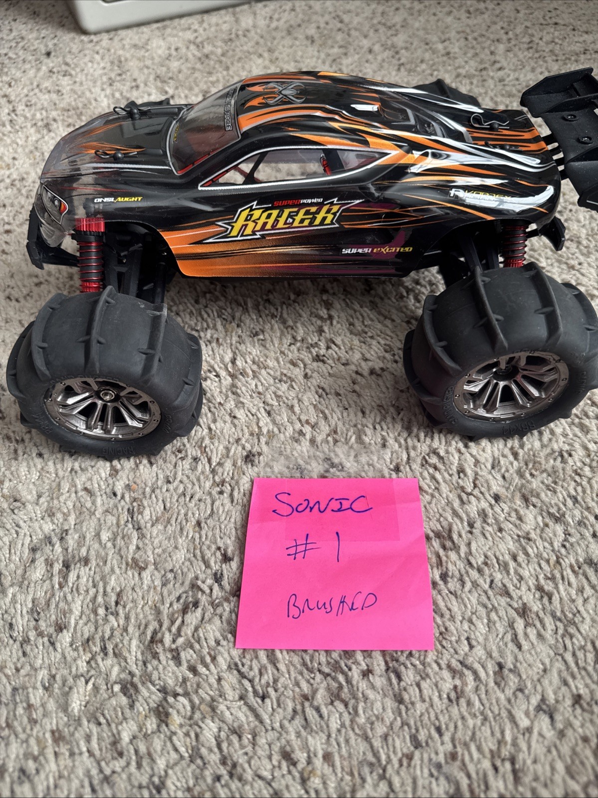 , 1:16, Brushed  Motor, Up To 25 Mph Car Only!!