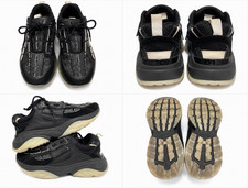 AMIRI Women s Black Skel Low Sneakers   US 8 ...