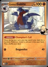 Cynthia's Gabite 110/217 - Ascended Heroes Uncommon - NM -