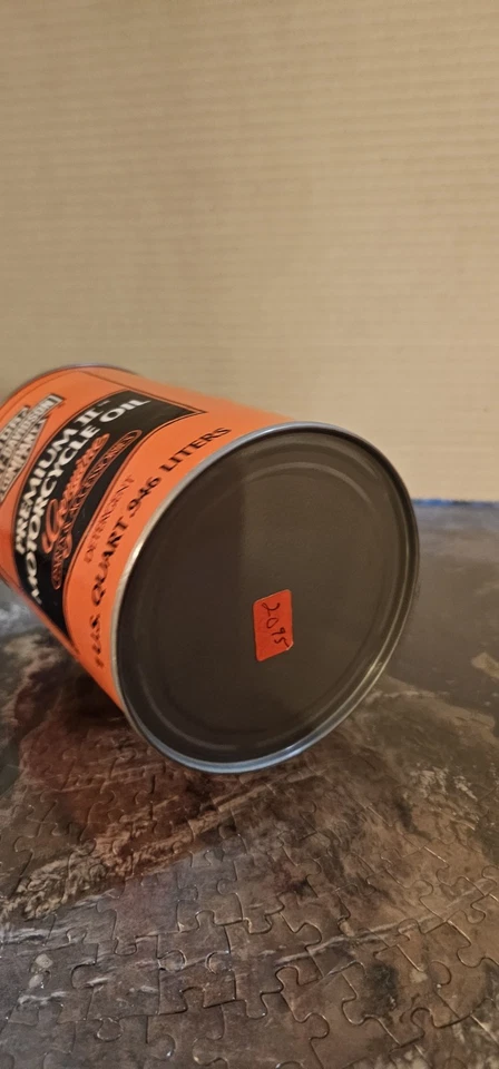 One☆of☆a☆Kind Harley Davidson secret safe Premium II lata de óleo de motocicleta 1 quarto  - Imagem 4 de 4