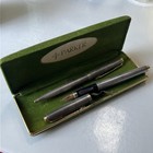 Vintage Sterling Parker Pen Set In Box — photo 1
