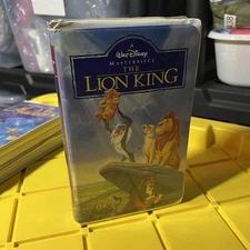 Disney’s The Lion King VHS 1995 Video Tape VTG Clamshell Masterpiece Collection