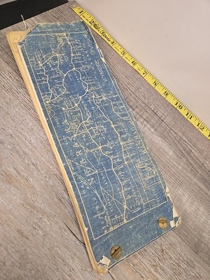 Wymore Division Index Railroad Track Maps C.B & Q.R.R. CO. 1954 Version 