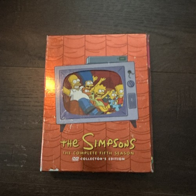 #ad The Simpsons: The Complete Fifth Season DVD Collector#x27;s Edition Cardboard Sleeve $10.21