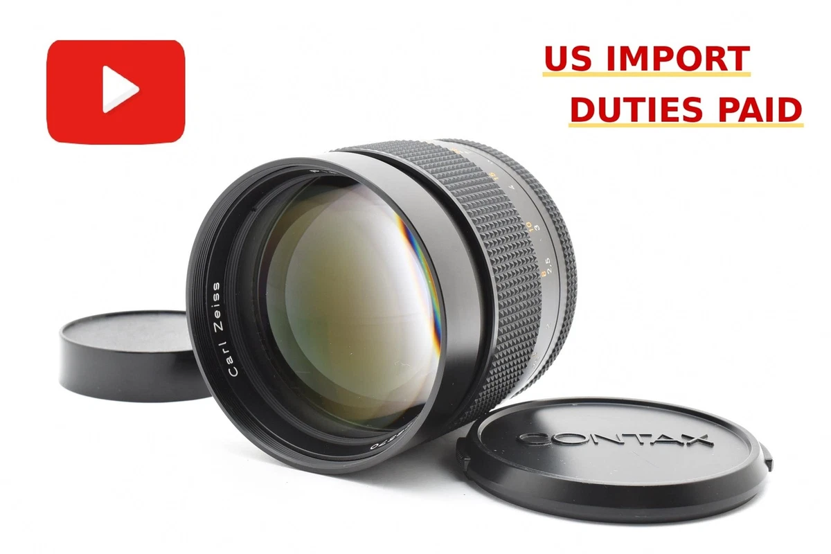 Contax 85mm Focal Camera Lenses for sale | eBay UK