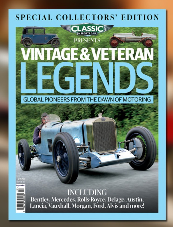 CLASSIC & SPORTS CAR MAGAZINE PRESENTS VINTAGE & VETERAN LEGENDS ~ NEW ~