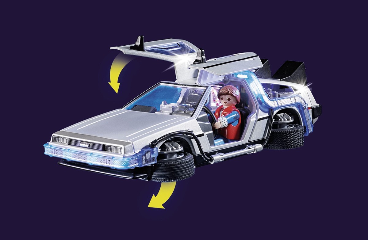Playmobil Back to the Future デロリアン 70317 PLAYMOBIL Back to the Future DeLorean Playset - 70317 for