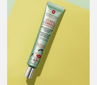 Erborian cc red correct 45ml spf25 redness corrector color control face cream