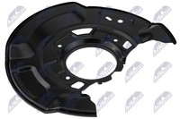 NTY Spritzblech Bremsscheibe HTO-TY-047 FüR Toyota Yaris GPL KSP90_ VVT KSP90R