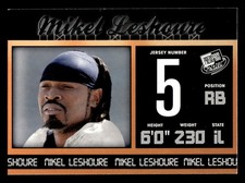 Mikel Leshoure 2011 Press Pass Rookie Card #18 Illinois Fighting Illini. rookie card picture