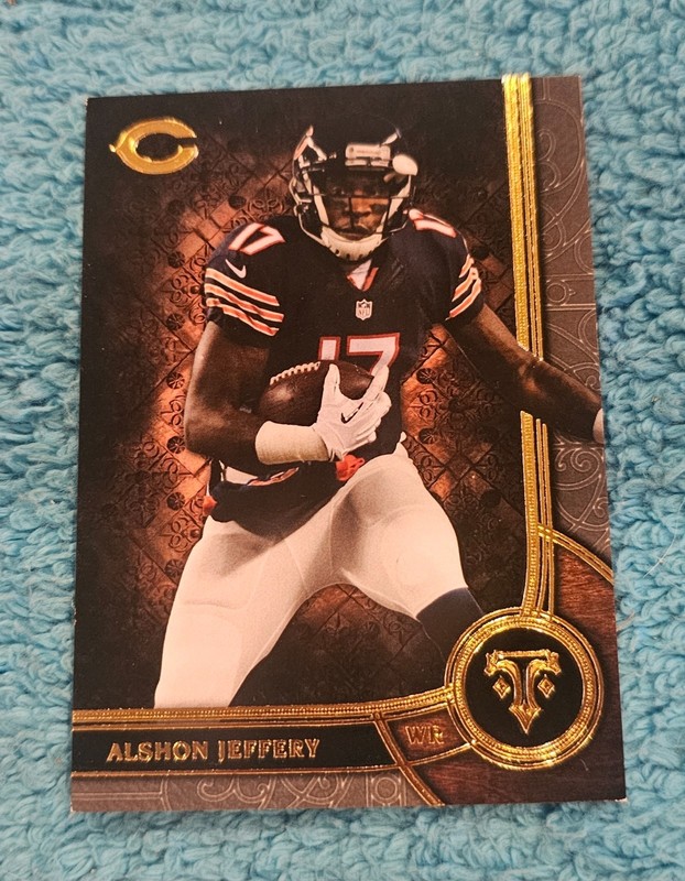 L) 2015 Topps Triple Threads NFL Alshon Jeffery Chicago Bears NO38