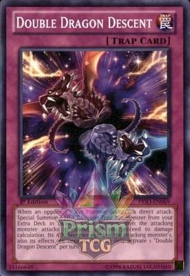 1st Ed Double Dragon Descent PRIO-DE069 Yugioh