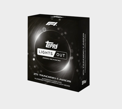 2026 Topps F1 FORMULA 1 LIGHTS OUT HOBBY BOX Händler