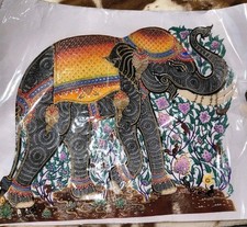 DIY Elephant Diamond Art Painting Kit Unstart Canvas Only 