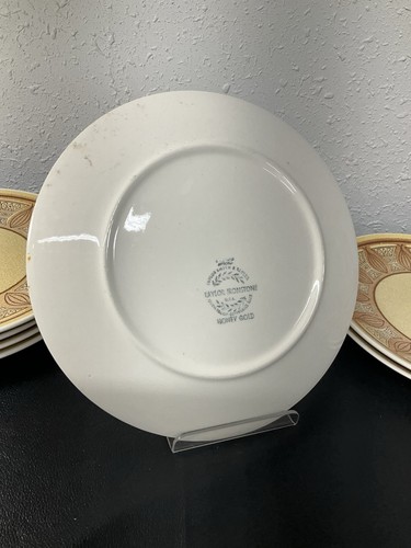 Vintage Honey Gold Plate Dish Bowl Lot Taylor Smith Taylor TST - Picture 16 of 24