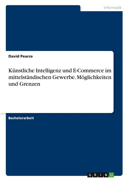 KüNstliche Intelligenz Und E-Commerce Im MittelstäNdischen Gewerbe....-image
