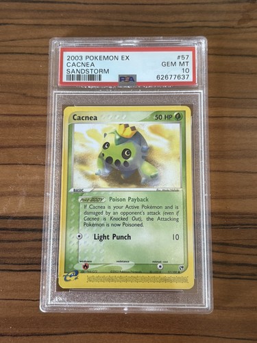 Cacnea graded PSA 10 for sale on eBay