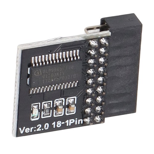Schwarzes TPM2.0 Sicherheitsmodul 18pin Für Motherboard LPC Karte Fü UB - Afbeelding 17 van 24