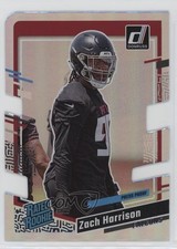 2023 Donruss Rated Rookie Press Proof Silver Die-Cut /75 Zach Harrison #306 n0c