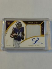 2015 Panini Immaculate Stefon Diggs Vikings Patch Auto /99 #PPR-SD Card