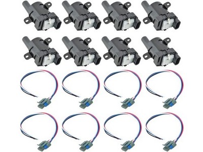 For Silverado 2500 HD Classic Ignition Coil and Connector Kit 72185WYXZ
