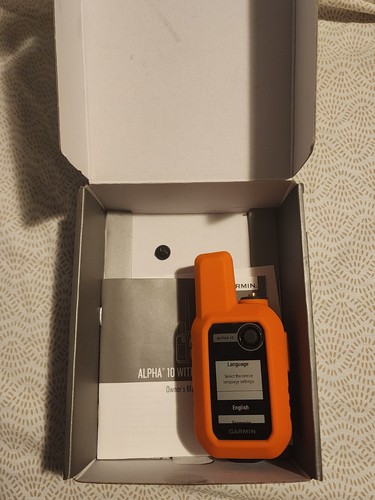 Garmin Alpha 10 Handheld GPS Tracking Training for TT25, T20, TT15, TT15 Mini