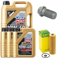 MotoröL Filter Set 10W-40 Liqui Moly 8 Liter + Schraube FüR Mercedes Sprinter