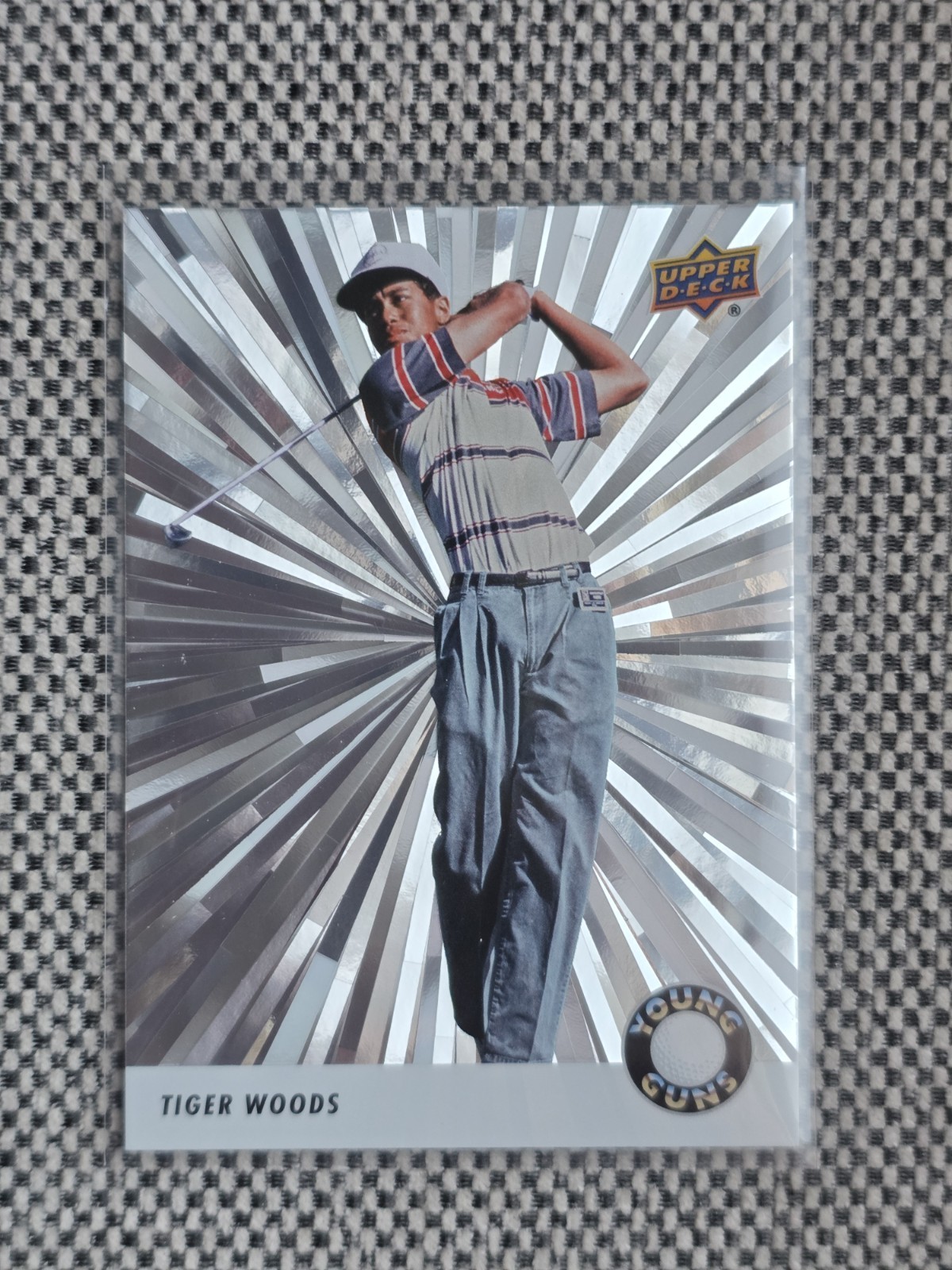 Tiger Woods Young Guns Outburst Retrospective Rookie #131 2026 Upper Deck Golf