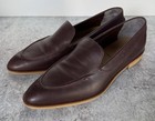 Everlane Women's The Modern Loafer Italian Leather Burgundy Size 8 — photo 1