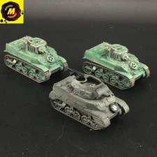 M5 Stuart Tank Platoon (x2+1) - #146779 - American