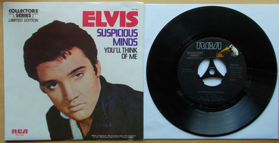 Elvis PRESLEY Suspicious Minds You`ll Think Of Me RCA PB-11103 -US Press