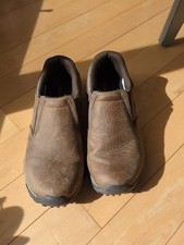 Merrell Mens Moab Adventure Moc Slip-On Shoes 9 Brown Hiking Outdoors Gorpcore