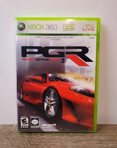 PGR Project Gotham 3 - Microsoft Xbox 360, Complete CIB