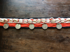 Vintage Handmade Tribal Cowrie Shell Belt Festival wear belly dance