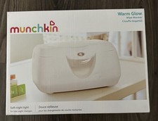 MUNCHKIN Warm Glow Wipe Warmer Soft Night Light New In Box