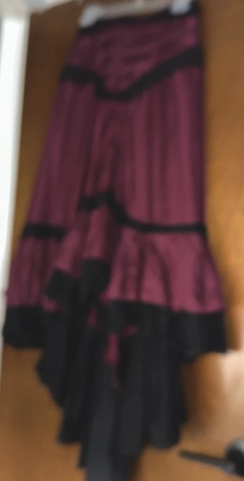 Womens Handmade Costume Can Can Skirt Halloween Costume Dickens Rare Vintage - Image 2 of 4