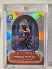 UPTOWNS Michael Penix Jr SILVER PRIZM SP CASE HIT ROOKIE CARD 2024 Donruss OpticOpens in a new window or tab