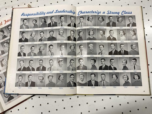 Vintage Echoes Yearbooks 1955 1957 New Trier High School Winnetka Illinois - Picture 8 of 9