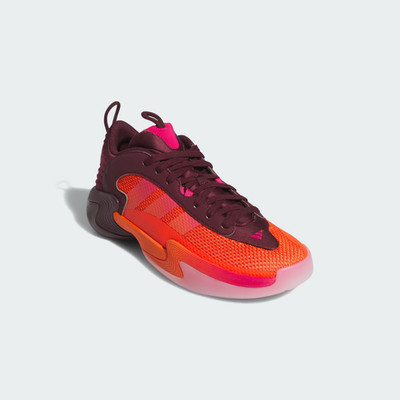 Adidas Women's Basketball Maroon Orange Exhibit Select Mid Trainers shoes IG6621