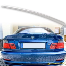 Fyralip Y22 Painted 354 Silver Trunk Lip Spoiler For BMW 3 Series E46 Coupe & M3