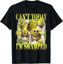 I'm Swamped Funny Design Can't Today T-Shirt