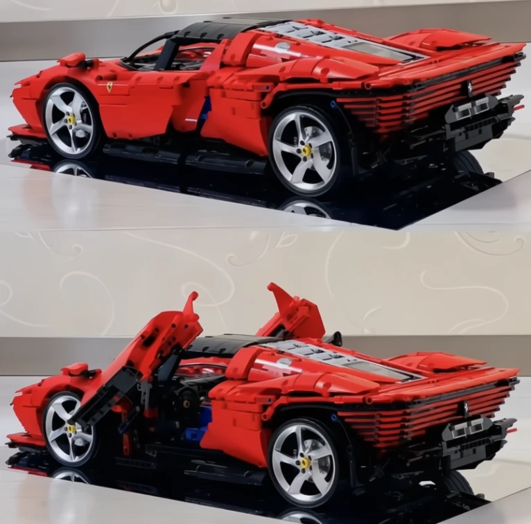 *NEW* MOC 42143 Ferrari Daytona SP3 Supercar Model Technic Set – Free Delivery - Image 2 of 4